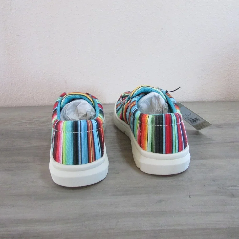 Ariat Youth Kid's 3 Hilo Slip On Sneaker Shoe Striking Serape 10050907